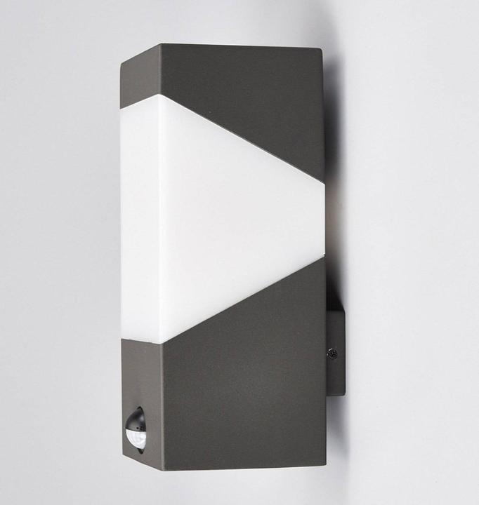 Image du produit Lucande Applique murale d'extérieur Kiran avec détecteur de mouvement (790 lm, E27, IP44)