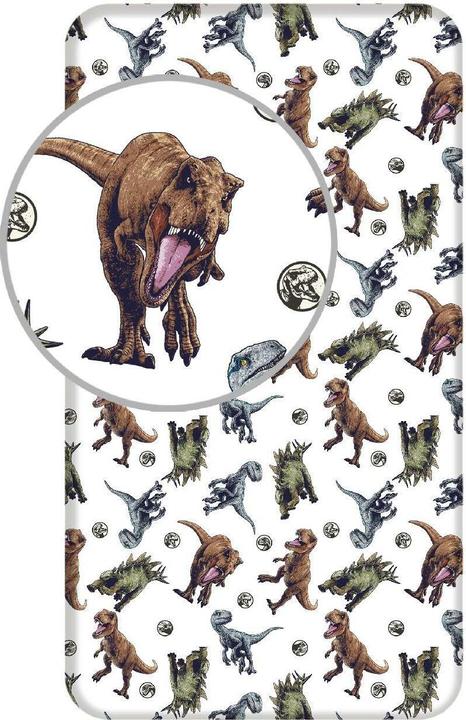 Image du produit Jerry Fix-Leintuch Jurrasic World Trio 90 x 200 cm (90 x 200 cm)