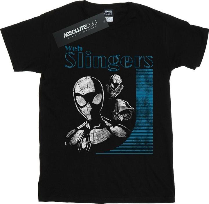Actual product image Mens Spider-Man Web Slingers T-Shirt (S)