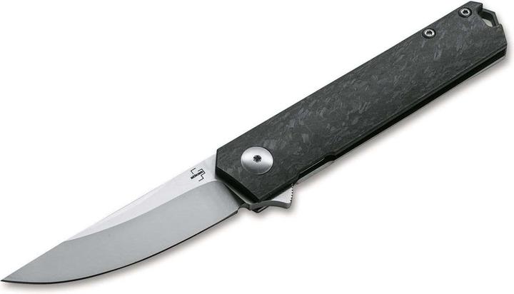 Böker Kwaiken Compact Flipper Marble Carbon (7.70 cm)