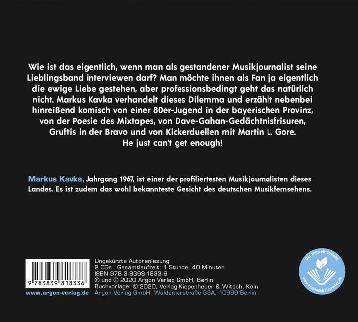 Produktbild Markus Kavka über Depeche Mode (Markus Kavka, Deutsch)