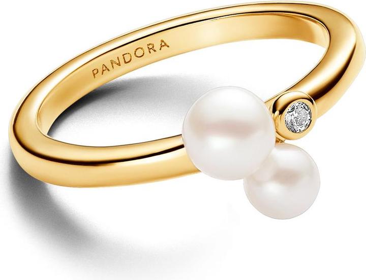 Produktbild Pandora Duo Behandelte Süsswasserzuchtperlen Ring (52)