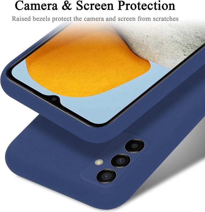 Actual product image Cadorabo TPU Liquid Silicone Case Cover for Samsung Galaxy M23 5G (Samsung Galaxy M23 5G)