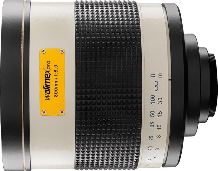 Image du produit Walimex 800/8,0 DSLR Miroir Sony E (Sony E, Plein format)