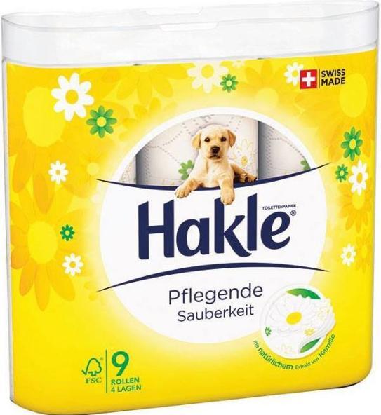 Actual product image Hakle Chamomile (9 x)