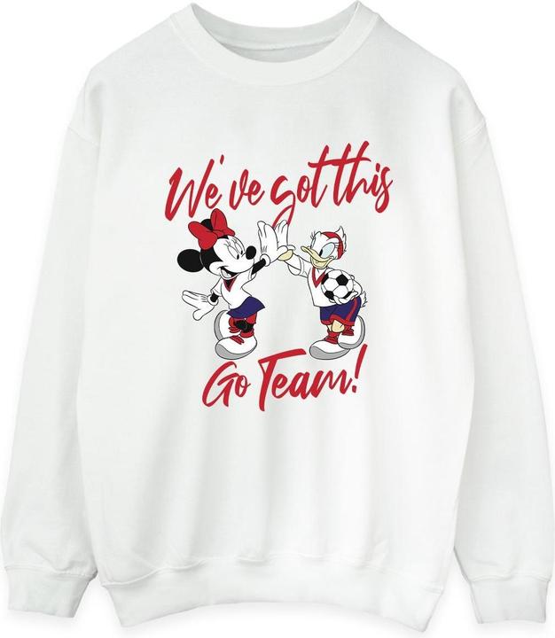 Disney Minnie Daisy We've Got This Sweatshirt (S)