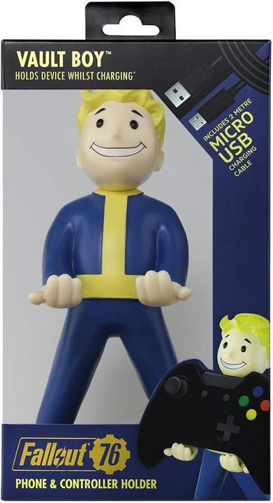 Actual product image Exquisite Gaming Fallout Vault Boy 76 Cable Guy (Xbox 360, Xbox One S, Xbox One X, Xbox Series X, PS4, PS5, Switch, PC, Mac)