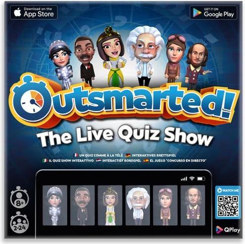 Immagine prodotto Cartamundi Outsmarted!: Il Quiz in Famiglia dal vivo (Tedesco)