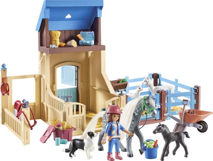 Produktbild Playmobil Amelia & Whisper mit Pferdebox (71353, Playmobil Horses of Waterfall)
