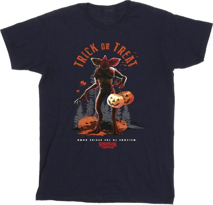 Netflix Stranger Things Trick Or Treat Demagorgon TShirt Mädchen