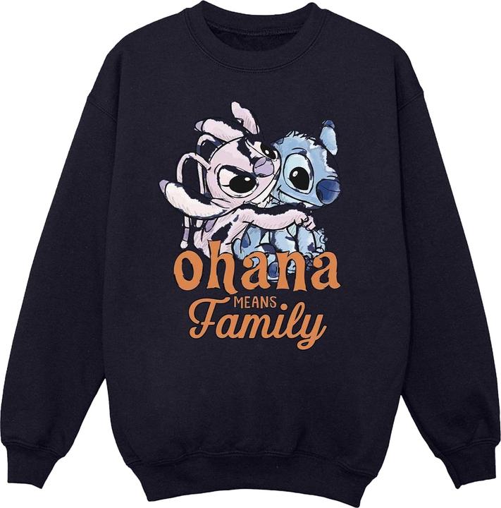 Immagine prodotto Disney Lilo And Stitch Ohana Angel Hug Felpa Uomo (XXL)