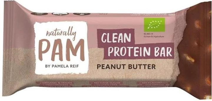 Immagine prodotto Naturally Pam Barretta proteica pulita (Burro di Arachidi, 12 pz., 600 g)
