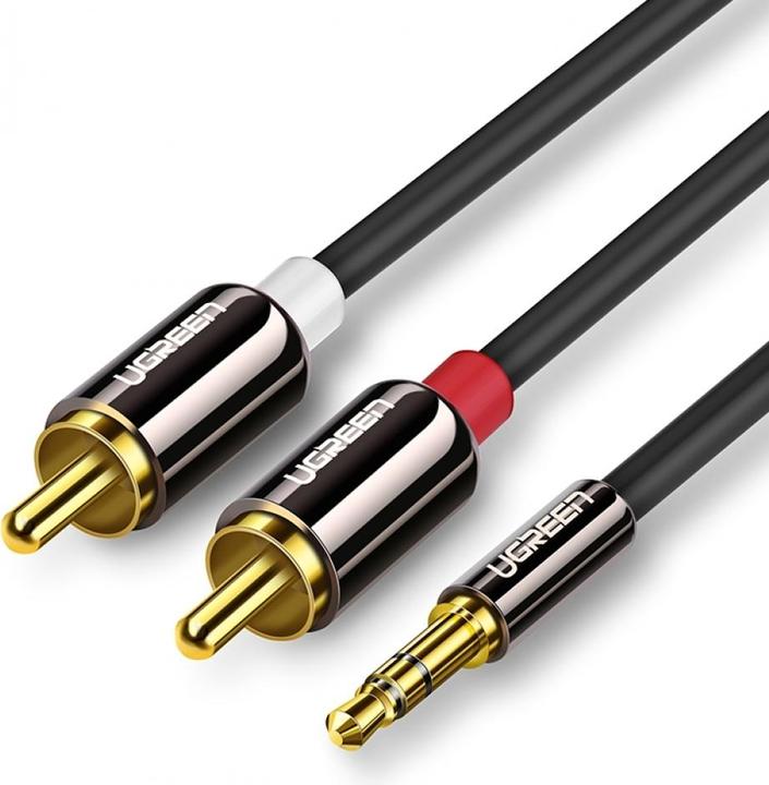 Actual product image Ugreen 2x RCA - 3.5mm jack (2 m, Cinch, 3.5mm jack (AUX))