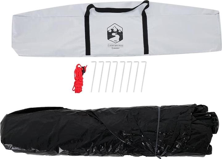 Image du produit VidaXL Tente de camping dôme 4 personnes sombre étanche à l'eau (Tente igloo, 6.30 kg, 4 personnes)