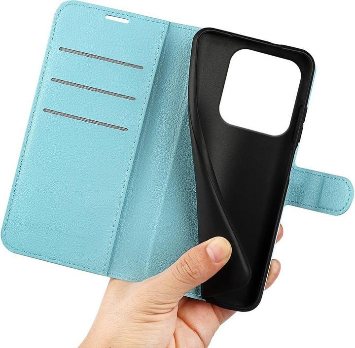 Actual product image Cover-Discount Xiaomi Redmi Note 14 5G - Leder Etui Hülle (Xiaomi Redmi Note 14 Pro 5G)