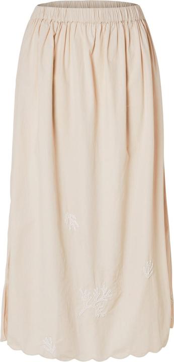 Actual product image Selected Femme Embroidered maxi skirt (38)