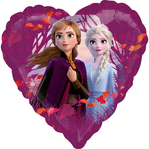 Anagram défaut frozen 2 ballons aluminium coeur emballés 4