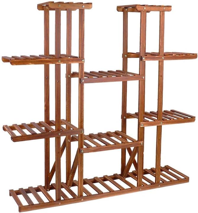 Immagine prodotto Unho Scaffale di legno per piante, 115×25×116cm