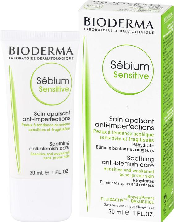 Image du produit Bioderma Sébium Sensitive (30 ml, Crème de jour)