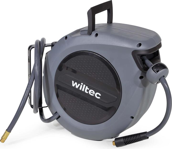 Produktbild Wiltec Druckluft Schlauchtrommel 20m Druckluftschlauchtrommel 17 bar Aufroller