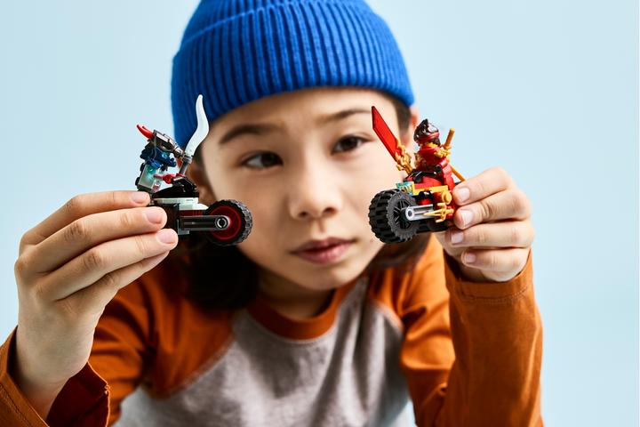 Produktbild LEGO Kais Motorradrennen (71838, LEGO Ninjago)