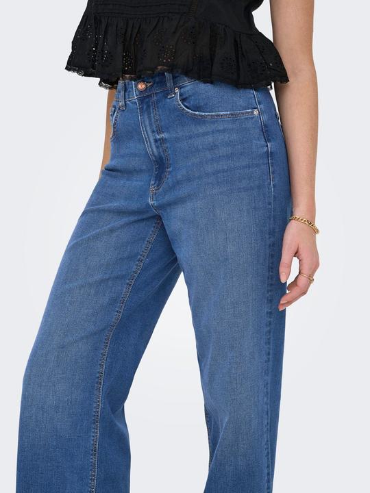Actual product image Only ONLJUICY Hohe Taille Weiter Beinschnitt Jeans Jeans mit weitem Bein (W27/L30)
