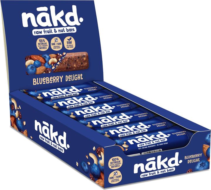 Immagine prodotto Nakd Muffin ai mirtilli (18 pz., 630 g)