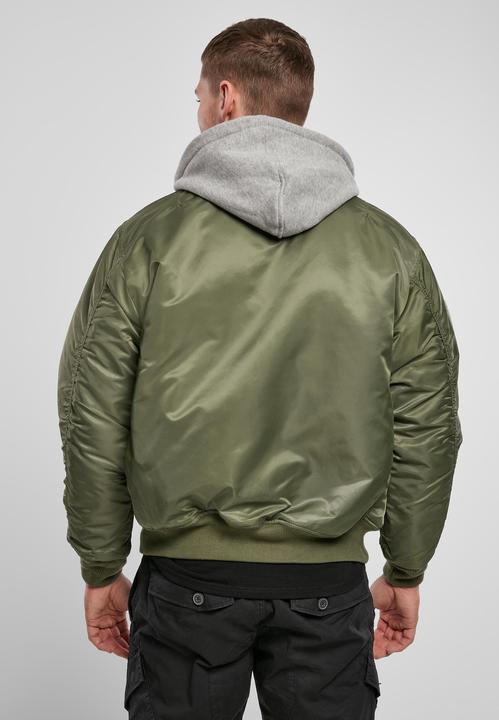 Actual product image Brandit Hooded MA1 Bomber Jacket (4XL)