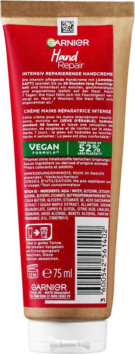 Actual product image Garnier Hand repair (75 ml)