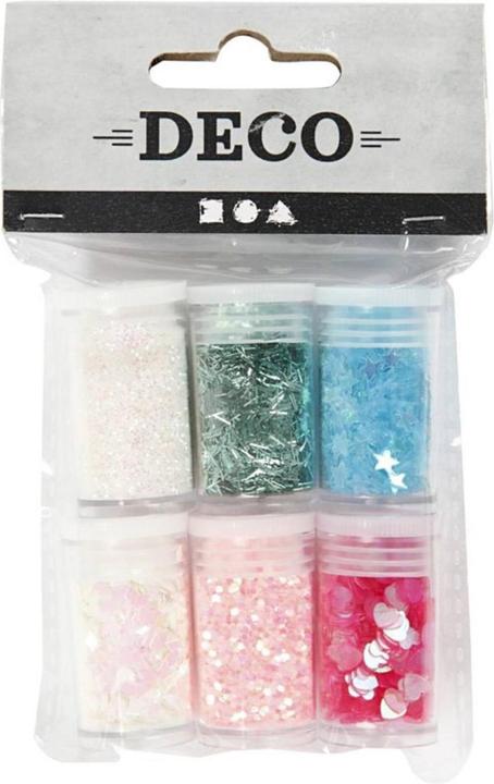 Immagine prodotto Creativ Company Glitters en Sequins, 6x5 grammi
