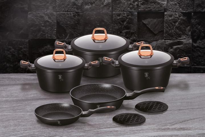Productafbeelding BerlingerHaus Kookgerei (28 cm, Kookpotten en pannenset, Roestvrij staal)
