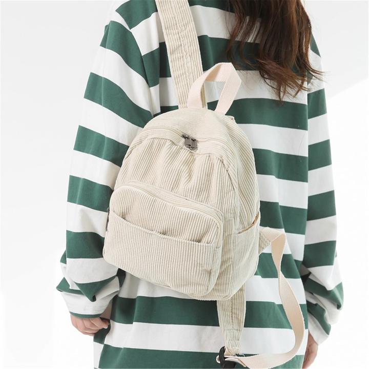 Immagine prodotto Only-Bags.Store Zaino a cordoncino, zaino universitario per le scuole superiori, retrò semplice
