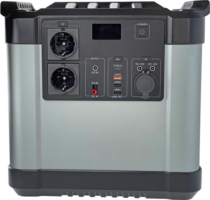 Actual product image AccuCell Portable Powerstation LiFePo4 XXL (2000 Wh, 21 kg)
