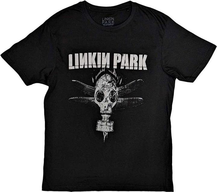 Actual product image Linkin Park Unisex Adult Gas Mask T-Shirt (S)