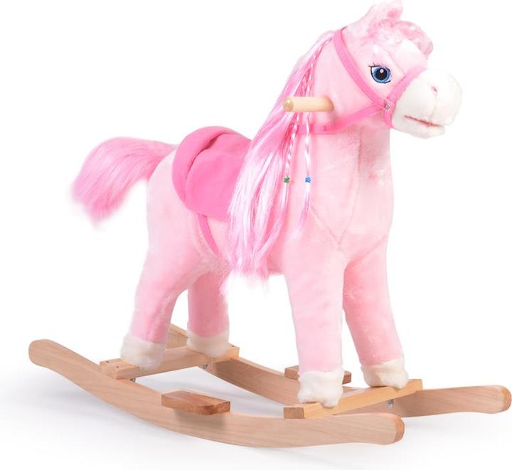 Produktbild Moni Schaukelpferd Plüsch Rose WJ-001