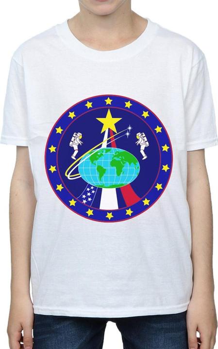 Immagine prodotto Nasa Classic Globe Astronauts Maglietta Ragazzi (152, 158)