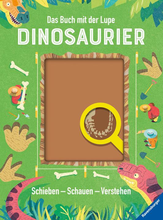 Ravensburger Das Buch mit der Lupe: Dinosaurier (Deutsch, Karin Ehrhardt, Donough O'Malley, Camilla de la Bedoyere, 2020)