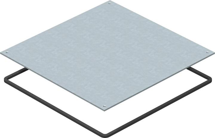 Image du produit OBO Bettermann OBO DUF 250-2 Couvercle aveugle 2x282x4mm avec joint pour UZD250-2/3