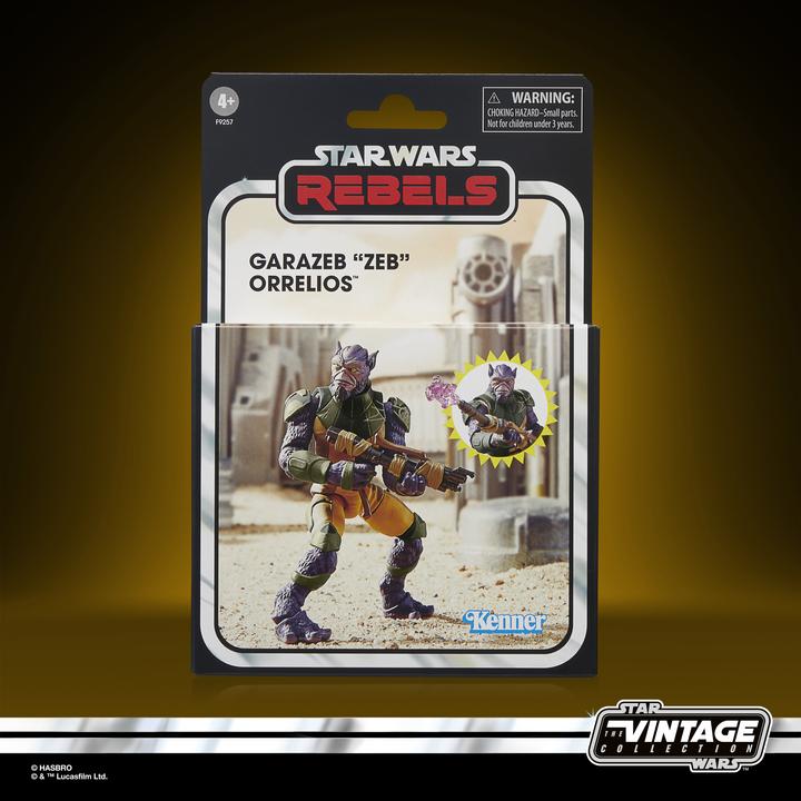 Image du produit Hasbro Star Wars : Rebels Vintage Collection Deluxe Figurine Garazeb Zeb Orrelios 10 cm