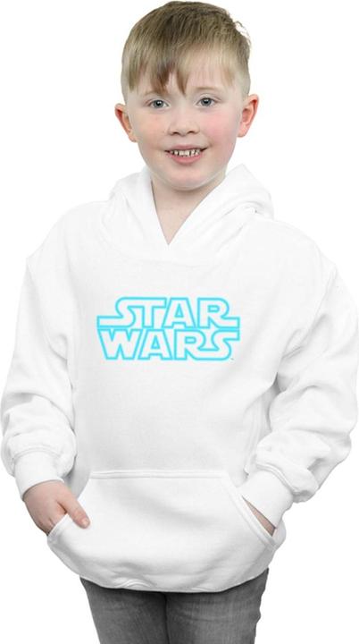 Image du produit Star Wars - Sweat à capuche NEON SIGN LOGO - Garçon (128)