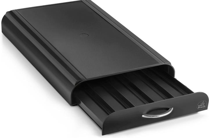 Image du produit Luxe capsule houder met la charge - opbergelement - tbv Nespresso cuphouder- machine standaard - 50 cups