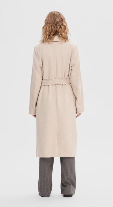 Image du produit Selected Femme Manteau de laine ceinturé (44)