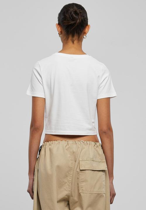 Actual product image Miss Tee Peaches Cropped Tee - 105763 (M)