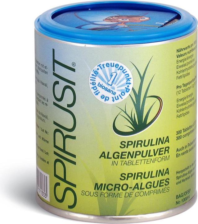 Produktbild Spirusit Mikroalgen Tablette 500 mg (300 Stück, Tabletten, 200 g)