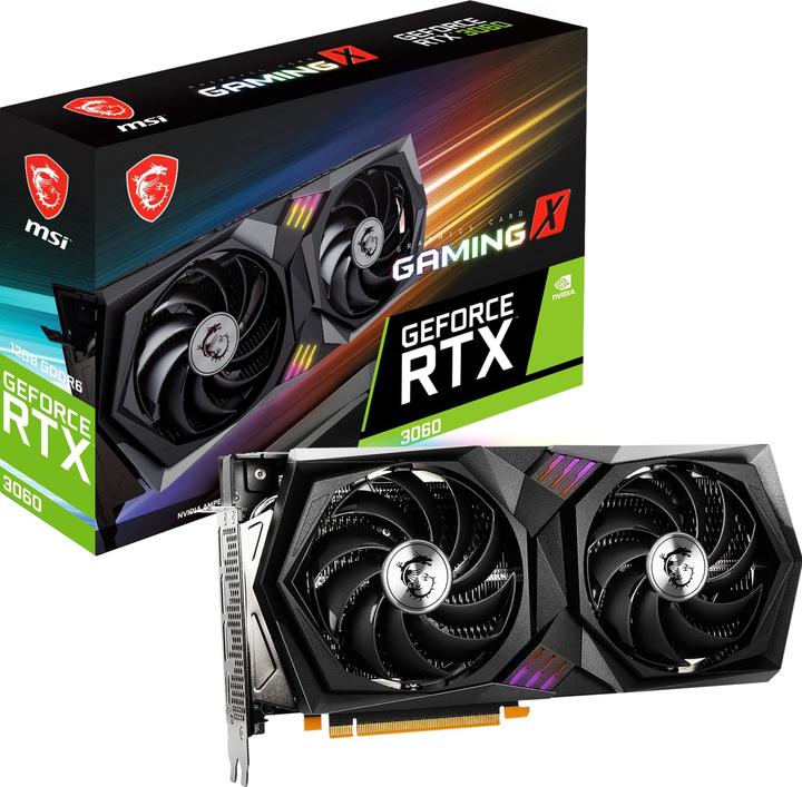 MSI GeForce RTX 3060 Gaming X 12G (12 GB)