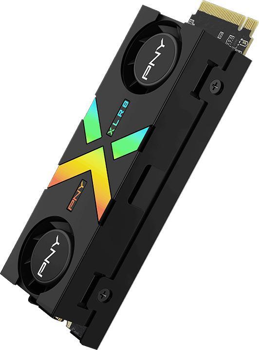 Immagine prodotto PNY CS3150 XLR8 Gaming Epic-X 1TB SSD M.2 GEN5 NVMe RGB Heatsink (1000 GB, M.2 2280)