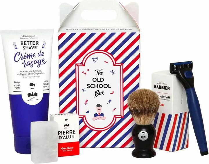 Monsieur Barbier The Old School Box - Rasierset