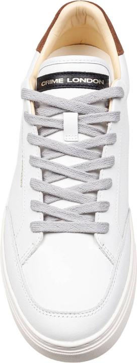 Produktbild Crime London Crime leather sneakers white and tan color (45)