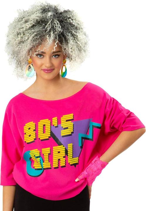 Produktbild Smiffys 1980s TShirt Fledermaus (S)