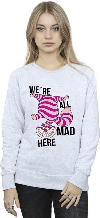 Actual product image Disney Womens/Ladies Alice In Wonderland All Mad Here Sweatshirt (M)